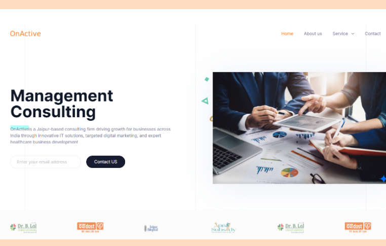 OnActive Has Neat & Clean User Interface.